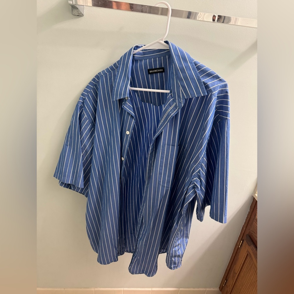 Balenciaga short sleeve shirt